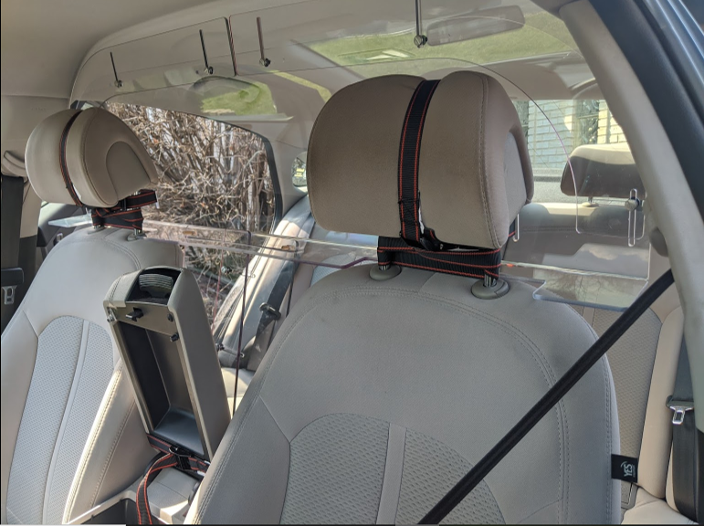 Car Partition, For Safety Purpose, Visor Thickness: 2mm at best
