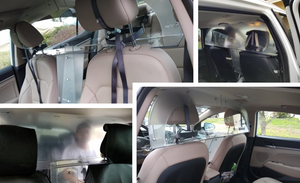 The RideShare Safety Partition is an effective tool against the Coronavirus
